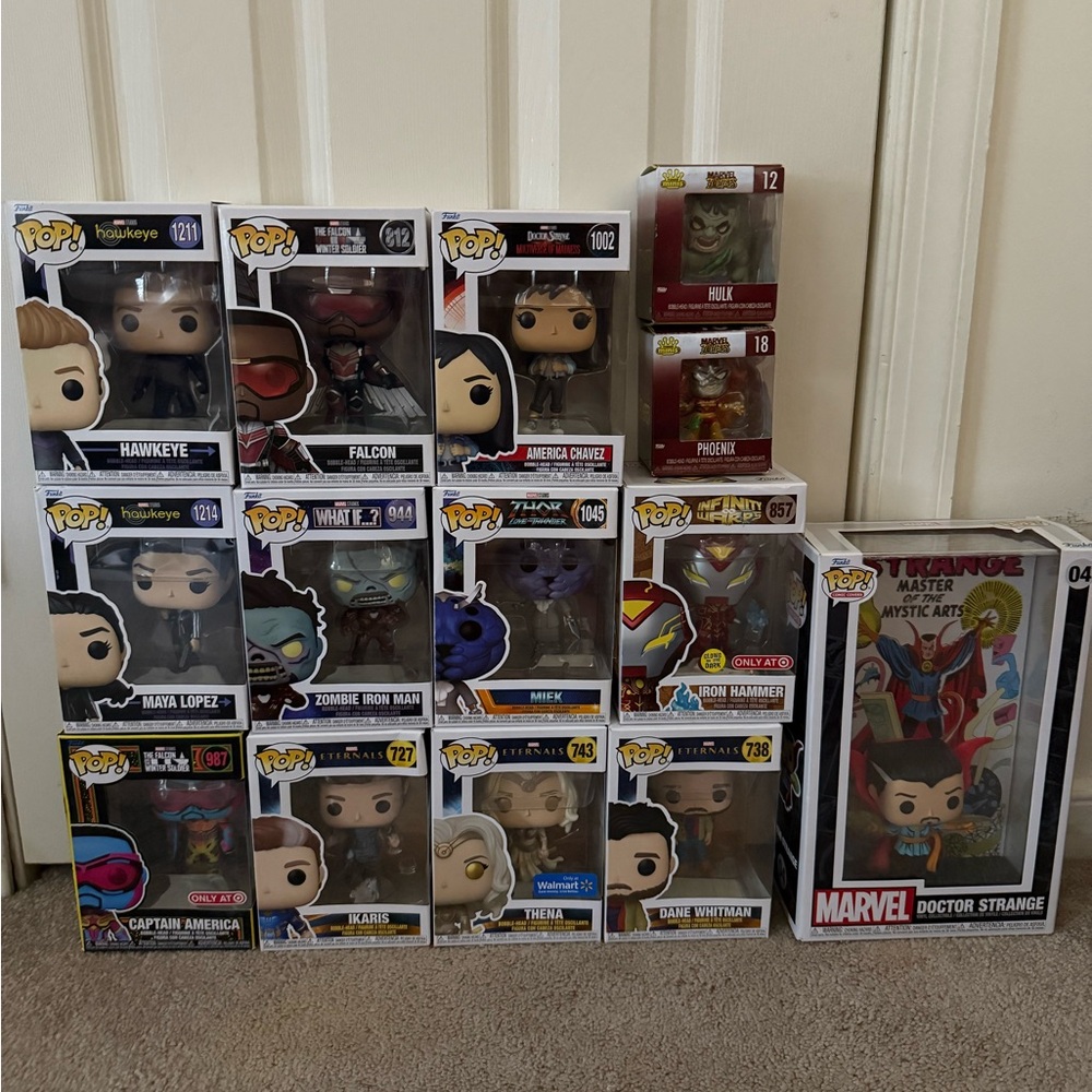 Funko Black and Red Storage Boxes for Collectible Figurines